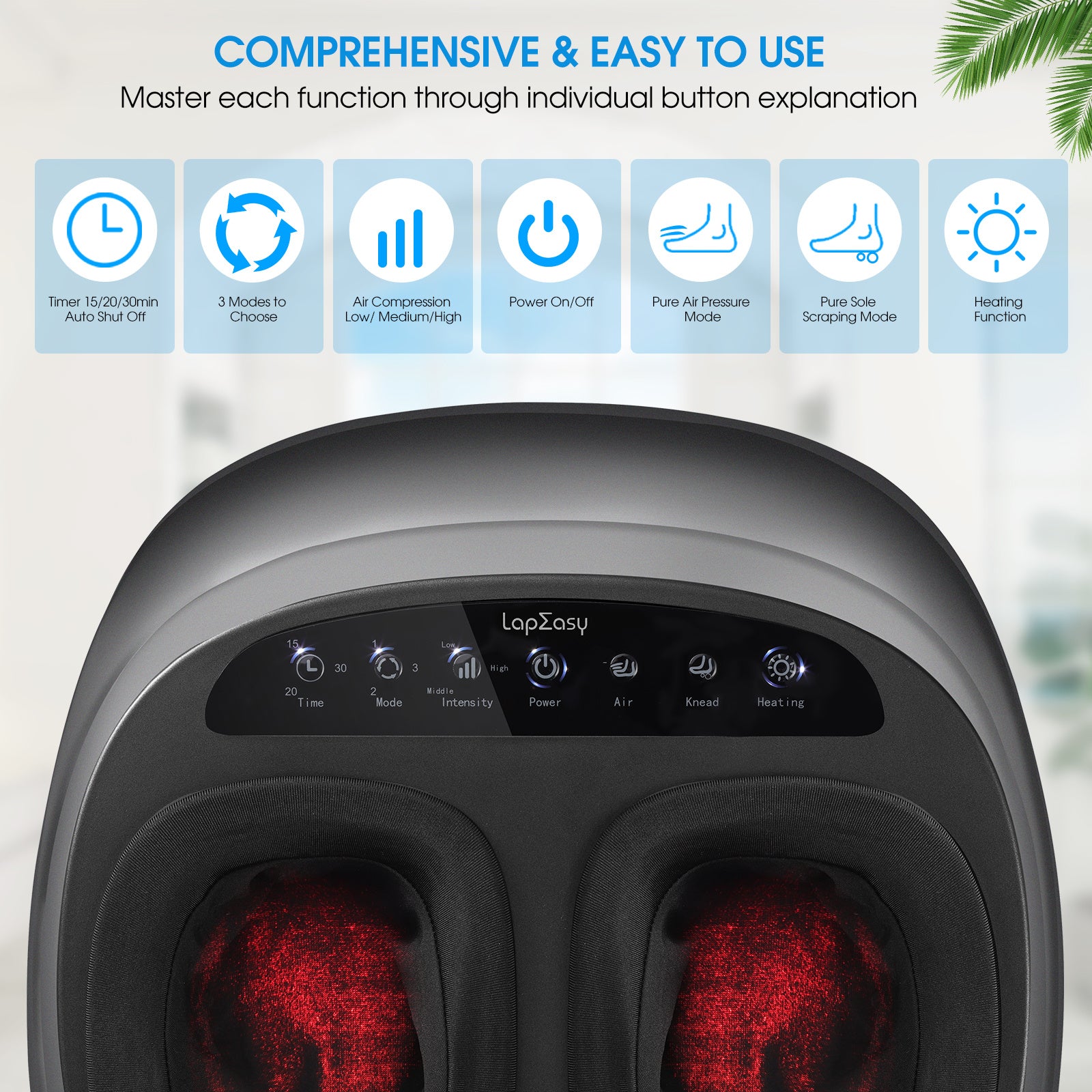 Deep Kneading Electric Feet Massager