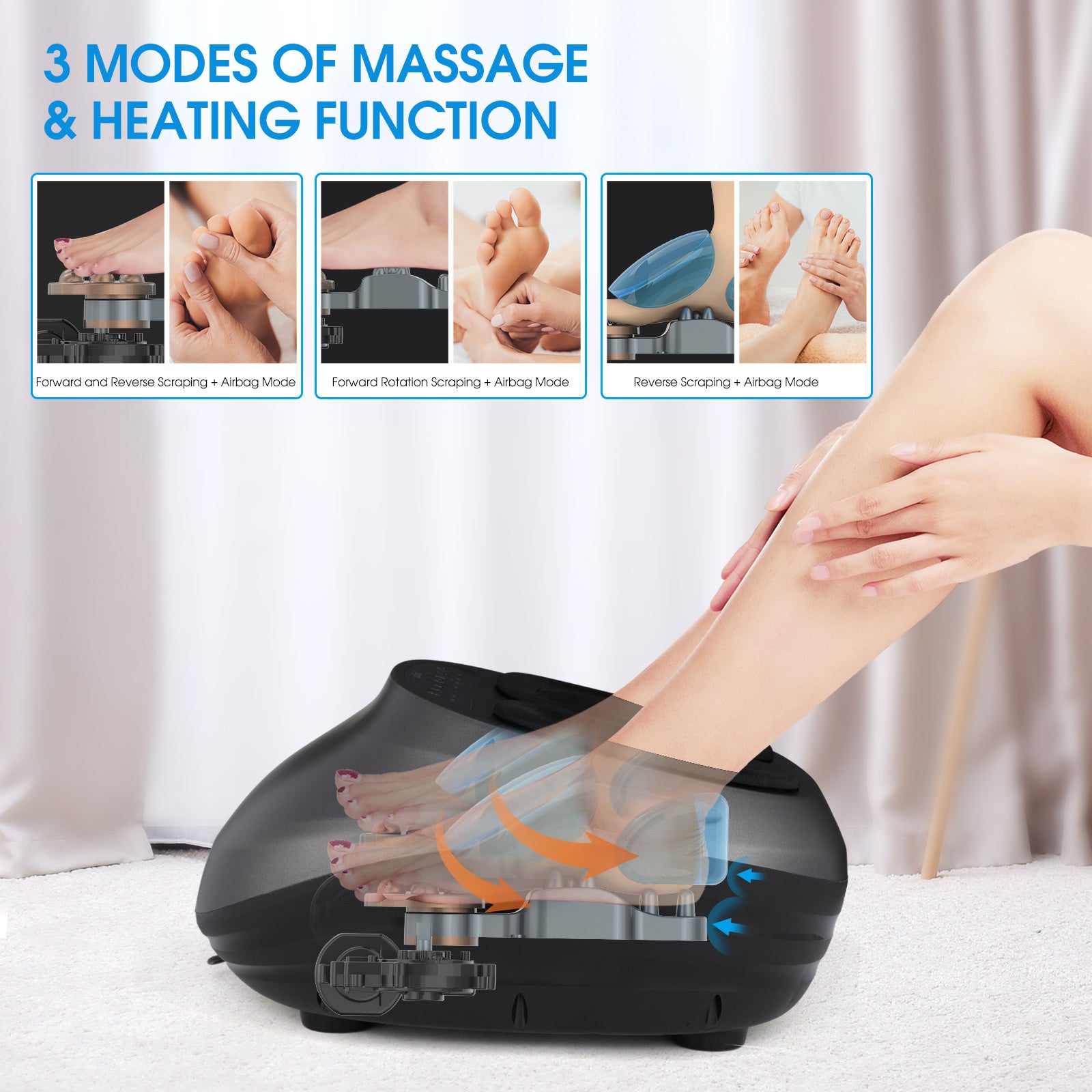Deep Kneading Electric Feet Massager