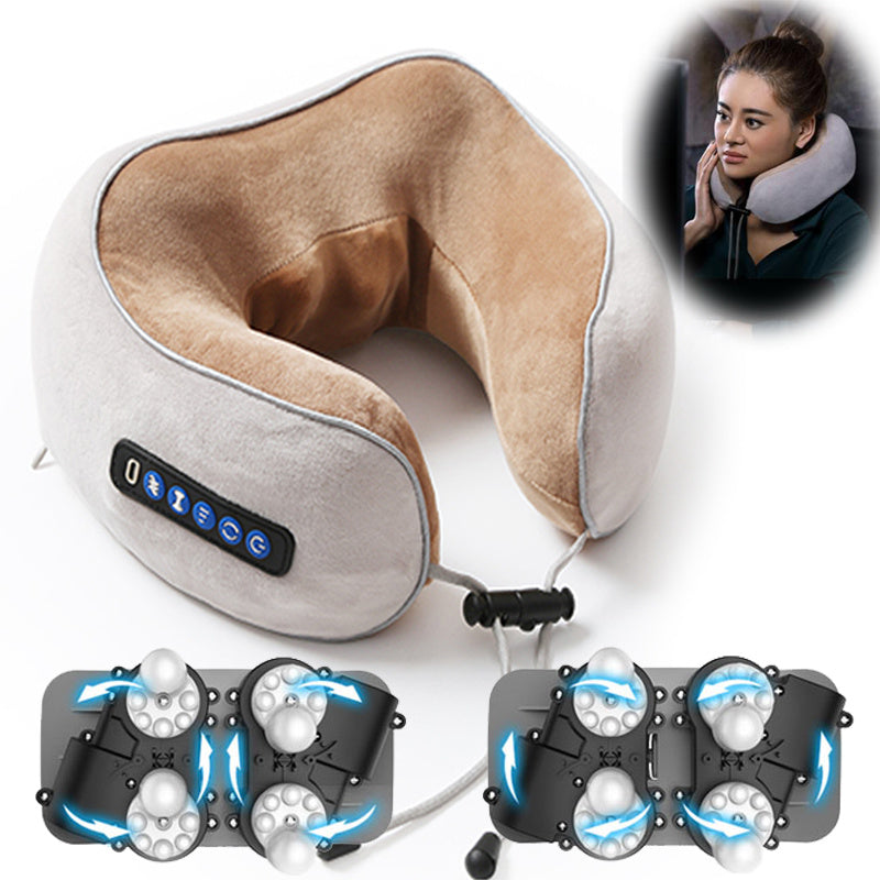 U-Shaped Massage Pillow
