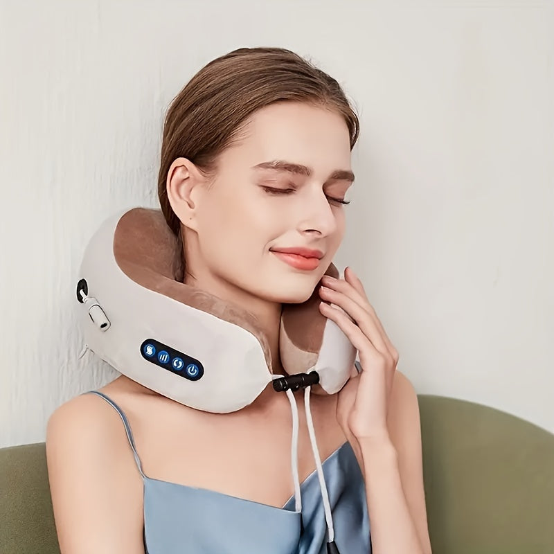U-Shaped Massage Pillow