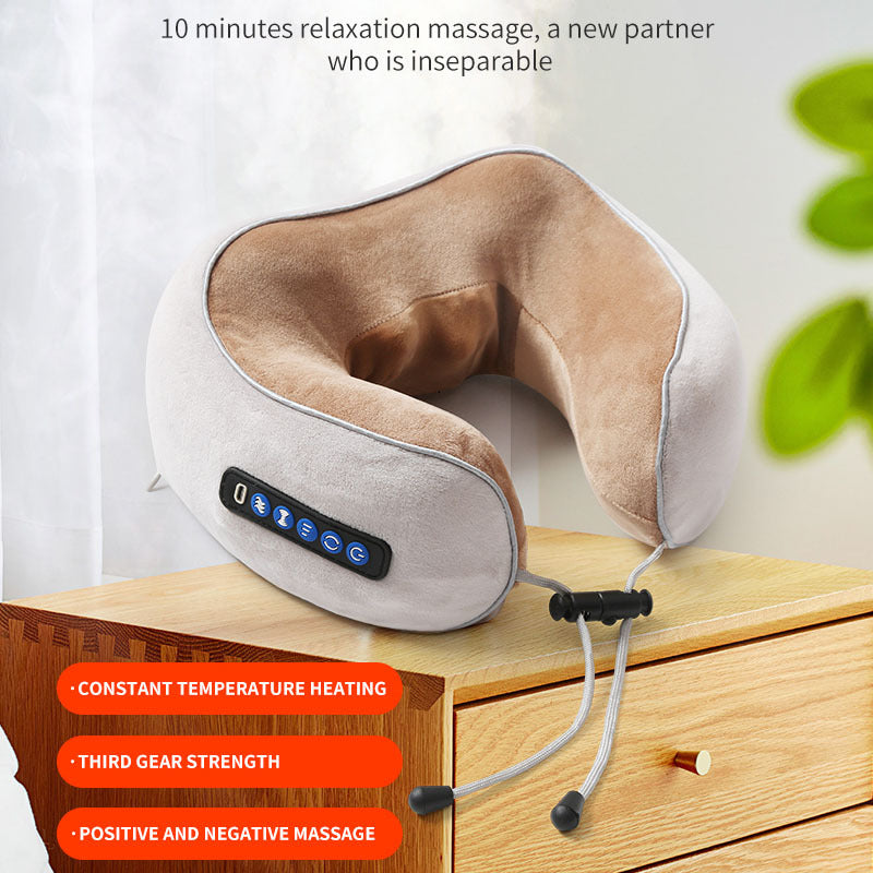 U-Shaped Massage Pillow